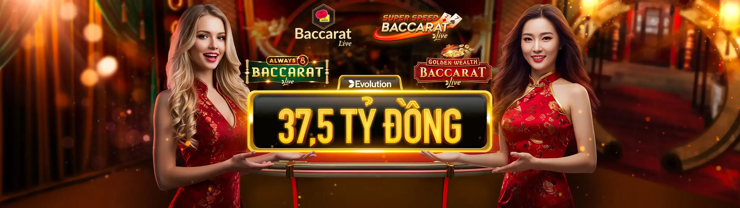 Hình ảnh sòng bạc trực tuyến xin slot với chủ đề xanh vàng, người chơi hào hứng